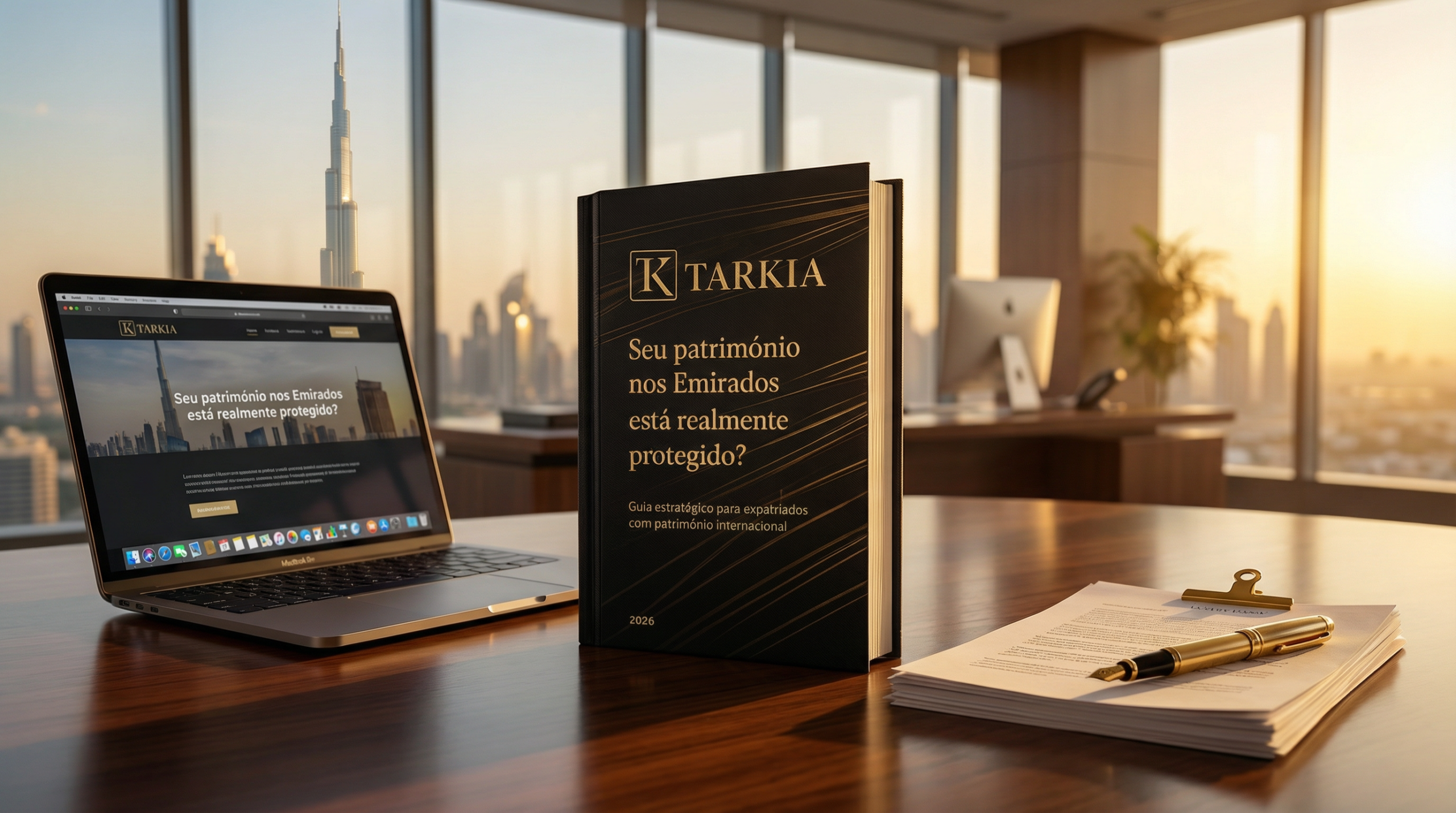 Testamento Internacional nos Emirados — Minibook Tarkia