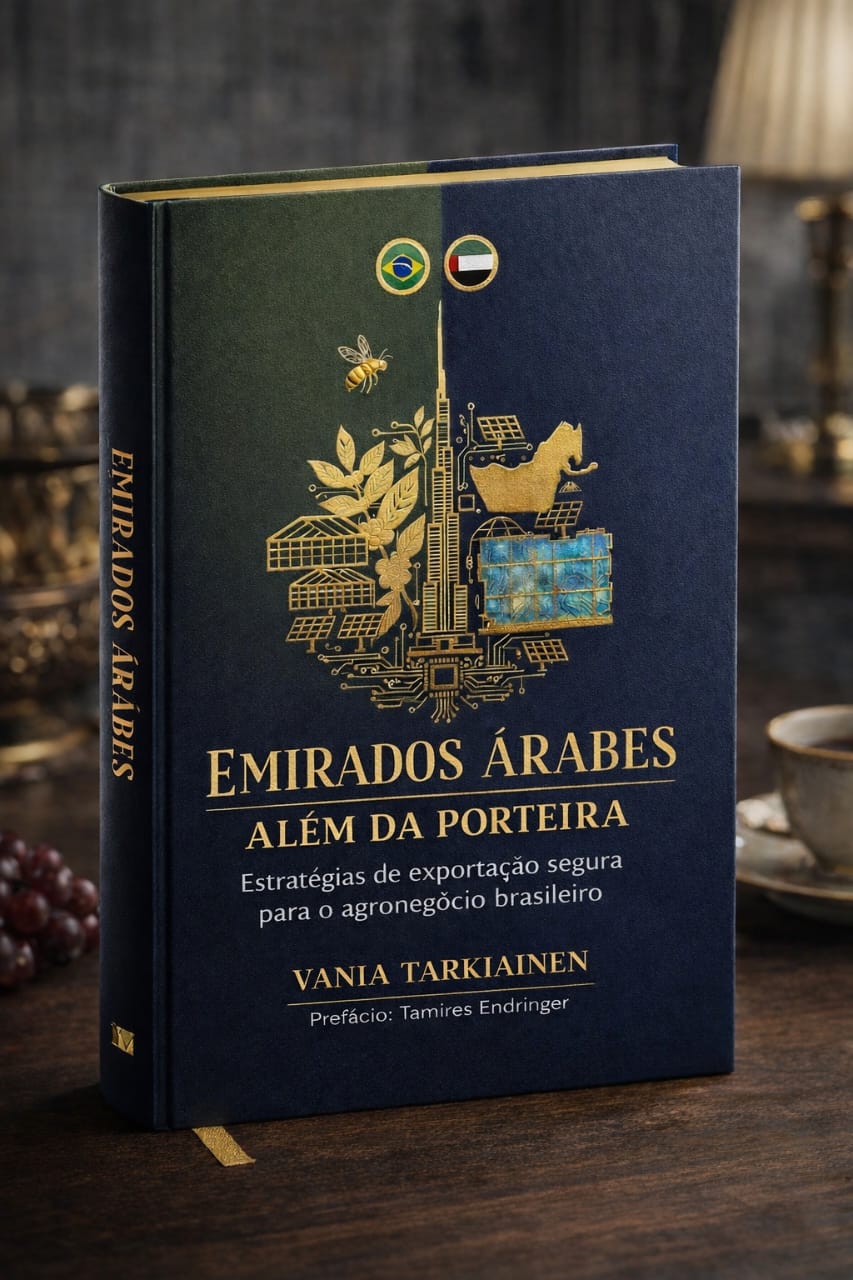 Livro Emirados Árabes Além da Porteira — Vania Tarkiainen