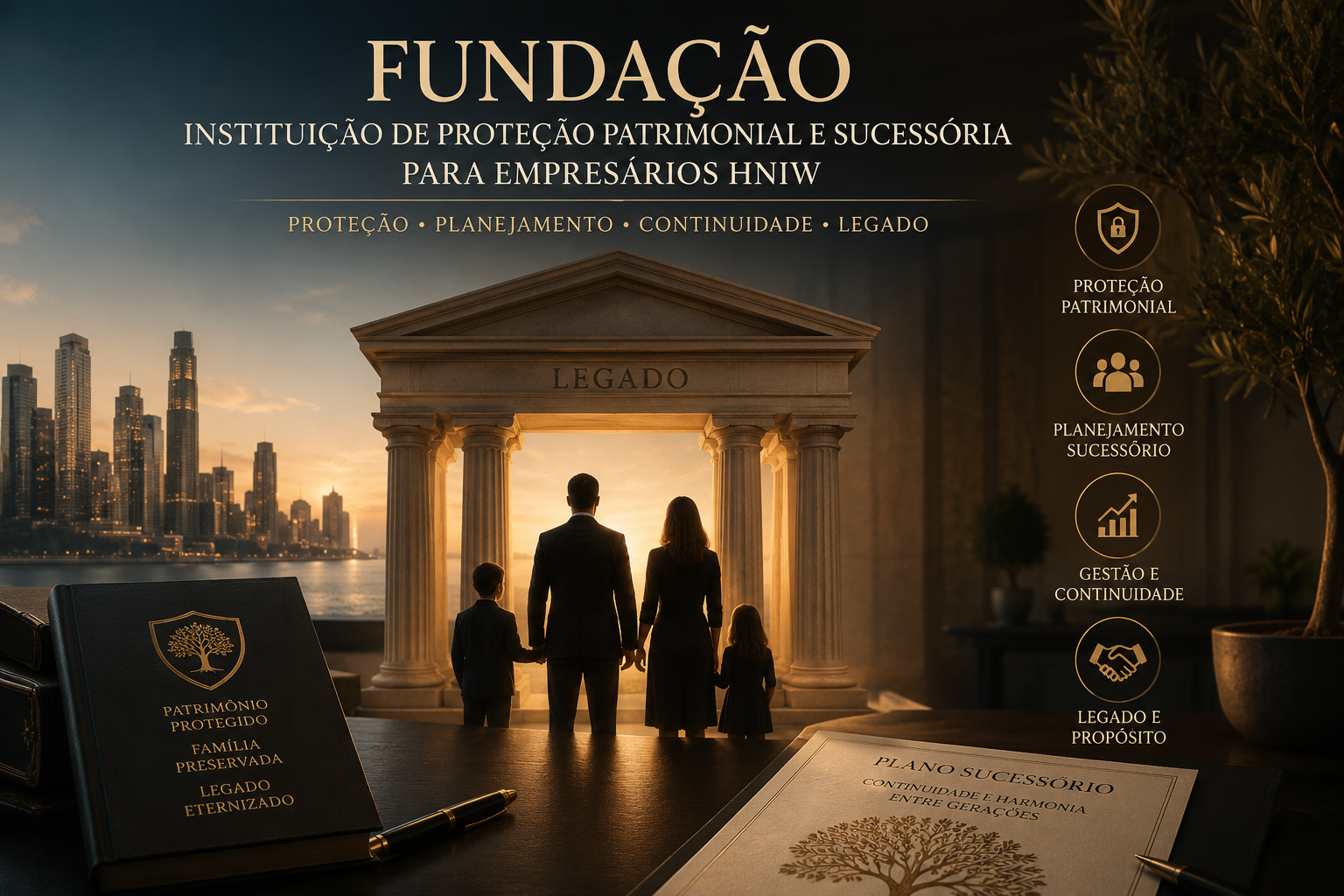 Arquitetura Patrimonial e Sucessão — Fundação Internacional, Tarkia