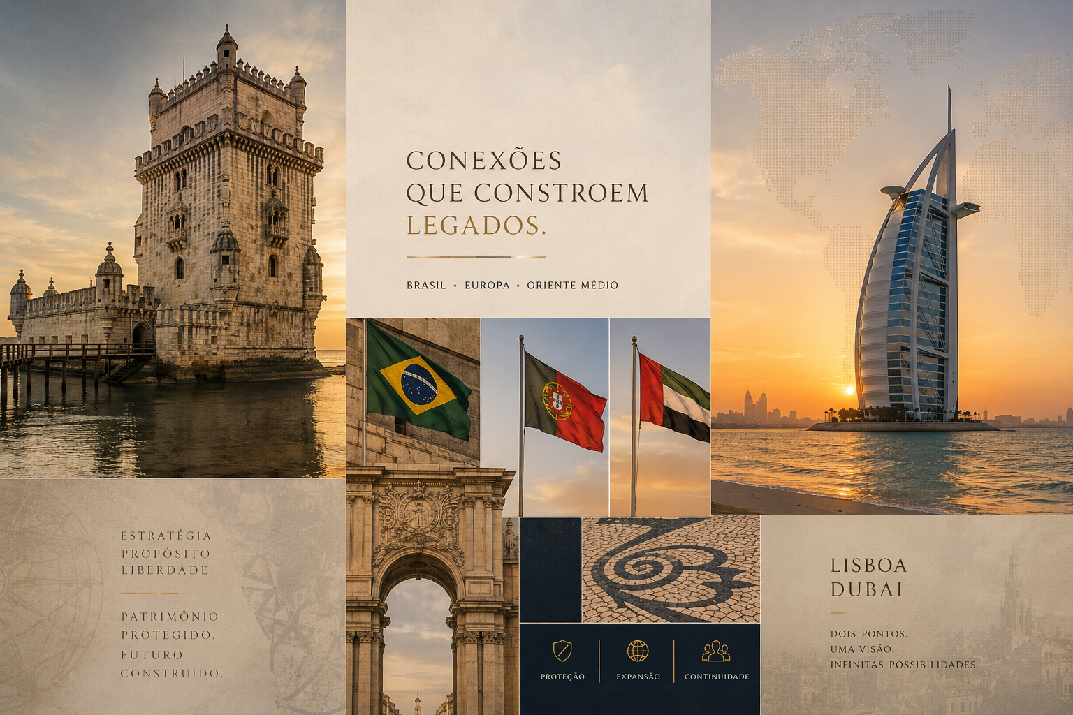 Saída Fiscal do Brasil — Portugal e Emirados Árabes Unidos, Tarkia