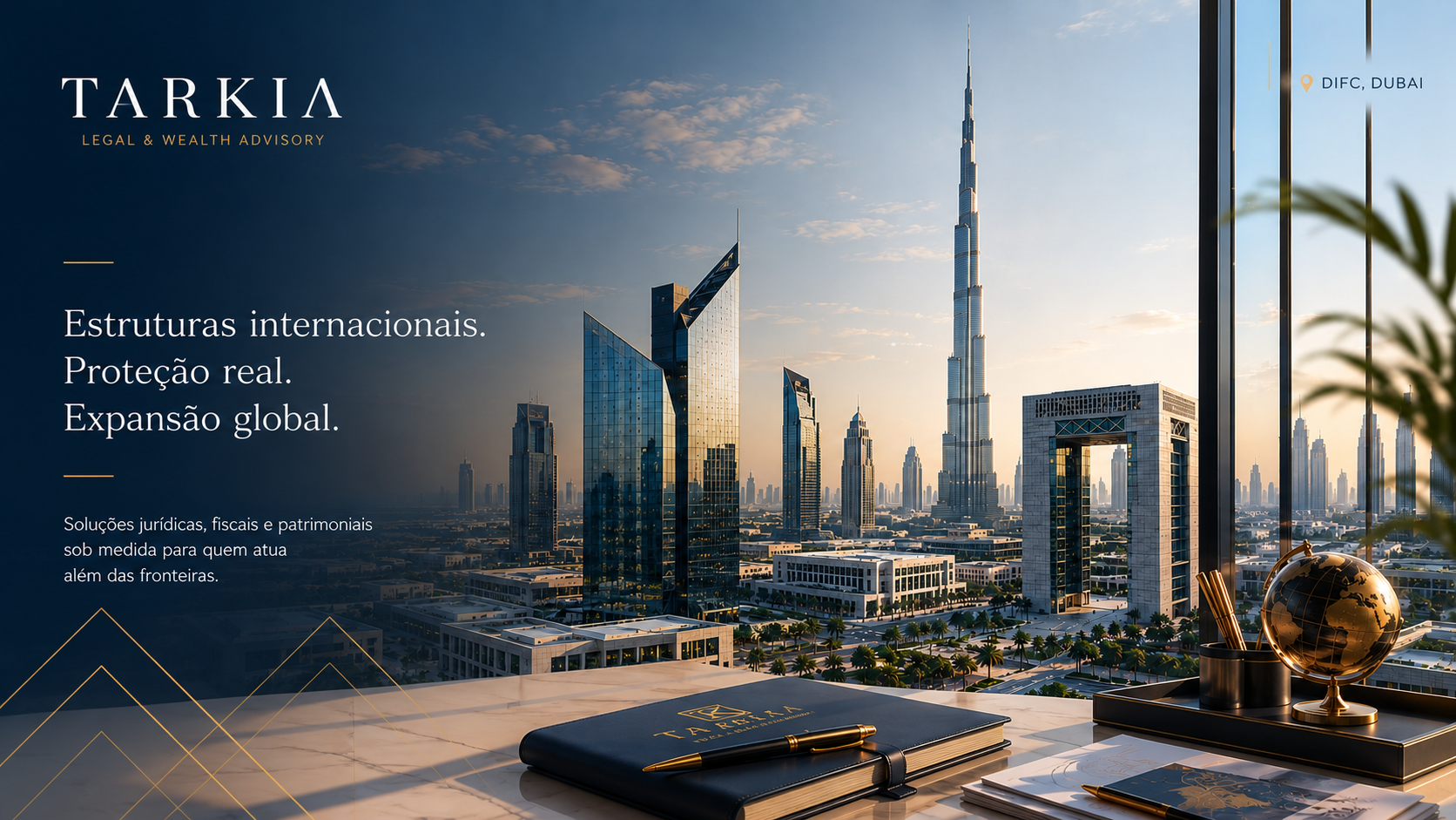 Holding Internacional nos Emirados Árabes Unidos — Dubai, Tarkia
