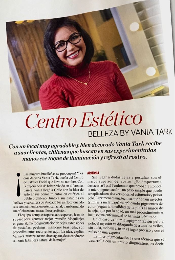 Centro Estético Belleza by Vania Tark — Chile
