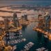 Tarkia — a sua parceira em Dubai | vista aérea da Dubai Marina